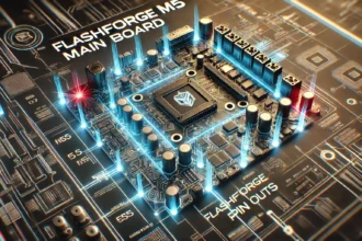 FlashForge M5 Main Board Pin Outs