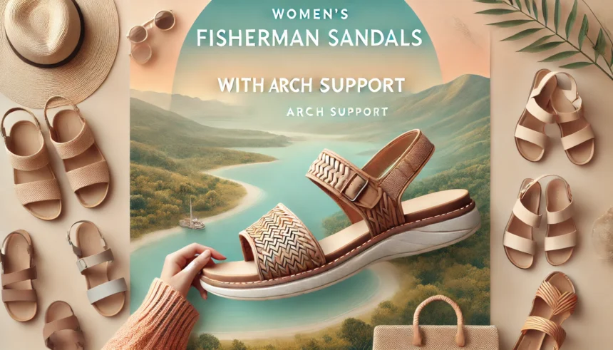 Womens Fisherman Sandals with Arch Support