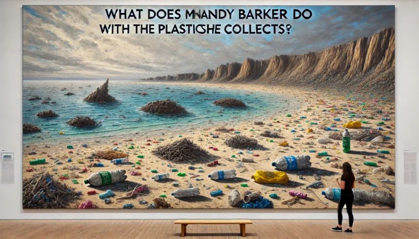 What Does Mandy Barker Do With the Plastic She Collect